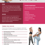 Self Managing Period Pain and Symptoms Self Managing Period Pain and Symptoms