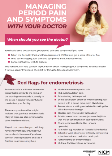 managing period pain